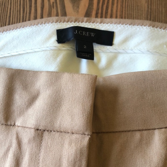 J Crew khaki dress pants size 2 - Picture 3 of 4